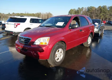 2008 Kia Sorento Lx Base z USA, uszkodzony, nr VIN KNDJD735785801709